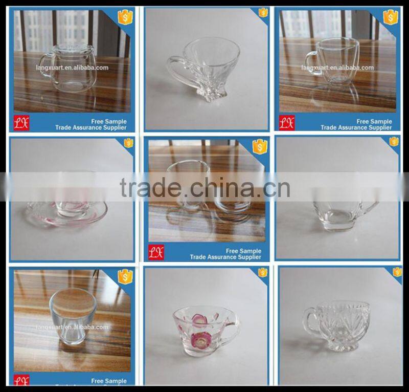 LX-K010 glass thin coffee mug