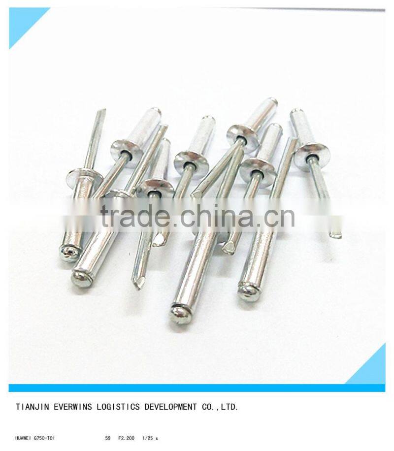 Zinc Plated core pulling rivets