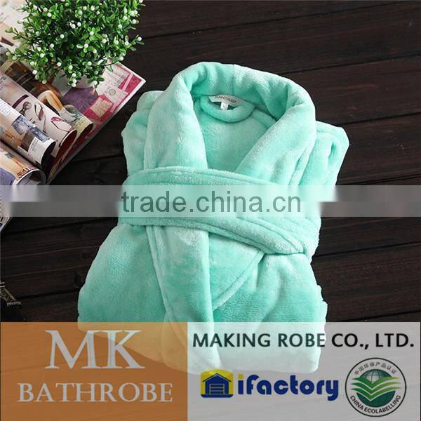 Sherpa Fleece 100% Polyester Bathrobe