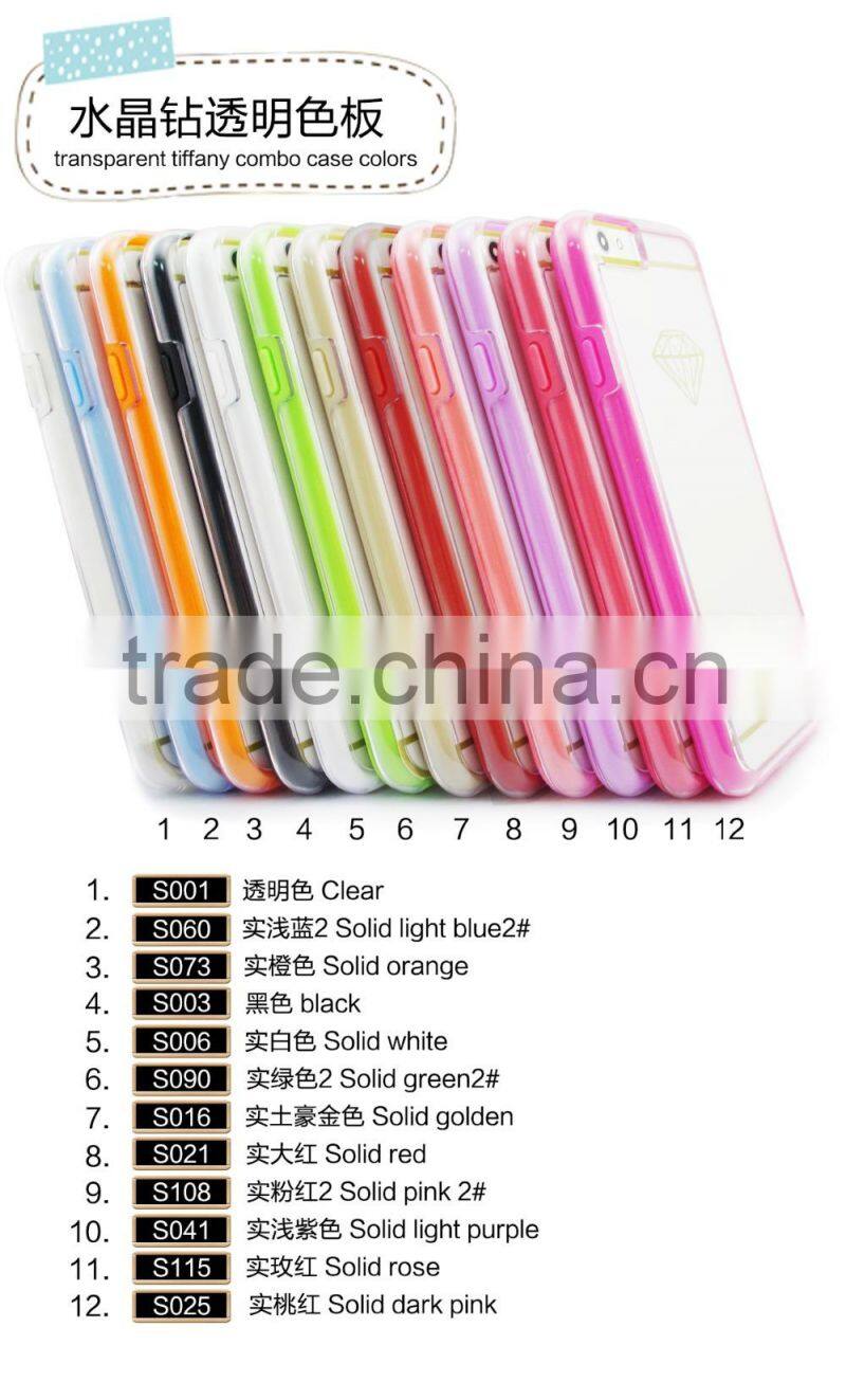 High quality hybrid armor combo case for Samsung galaxy j3 transparent pc covers