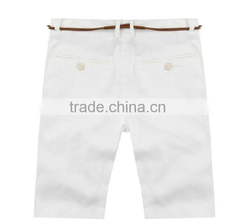 Blank White Color Wholesales Mens Board Short L Size