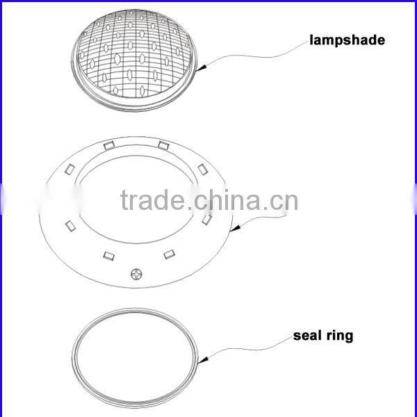 Good quality No.601P 12V led underwater light12W with CE RoHS