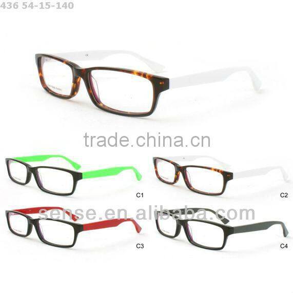 2012 latest acetate designer eyeglass