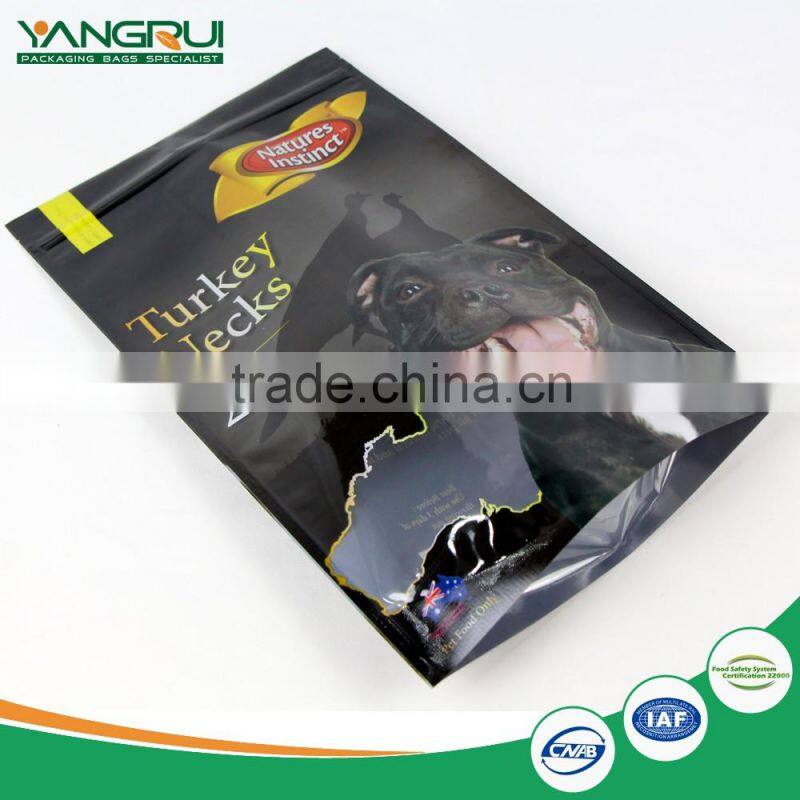 Top quality quick delivery side gusset pet dog 20kg food bag