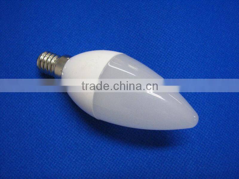 plastic C35 led candle lamp replace 40W