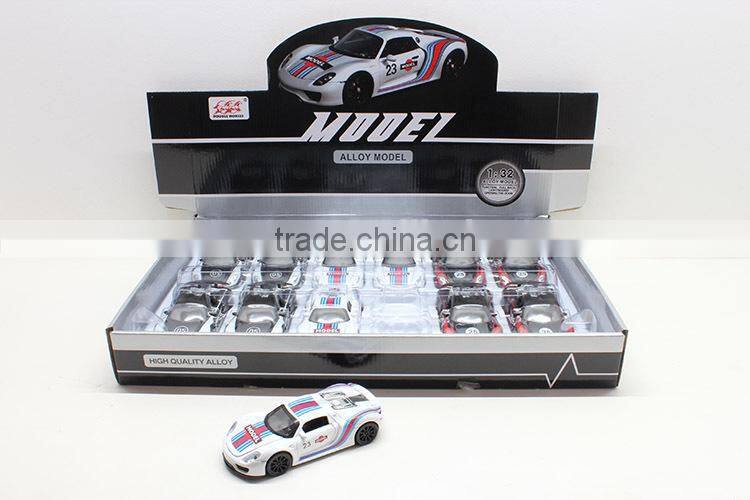 1:32scale open door car toy with sounds and lights