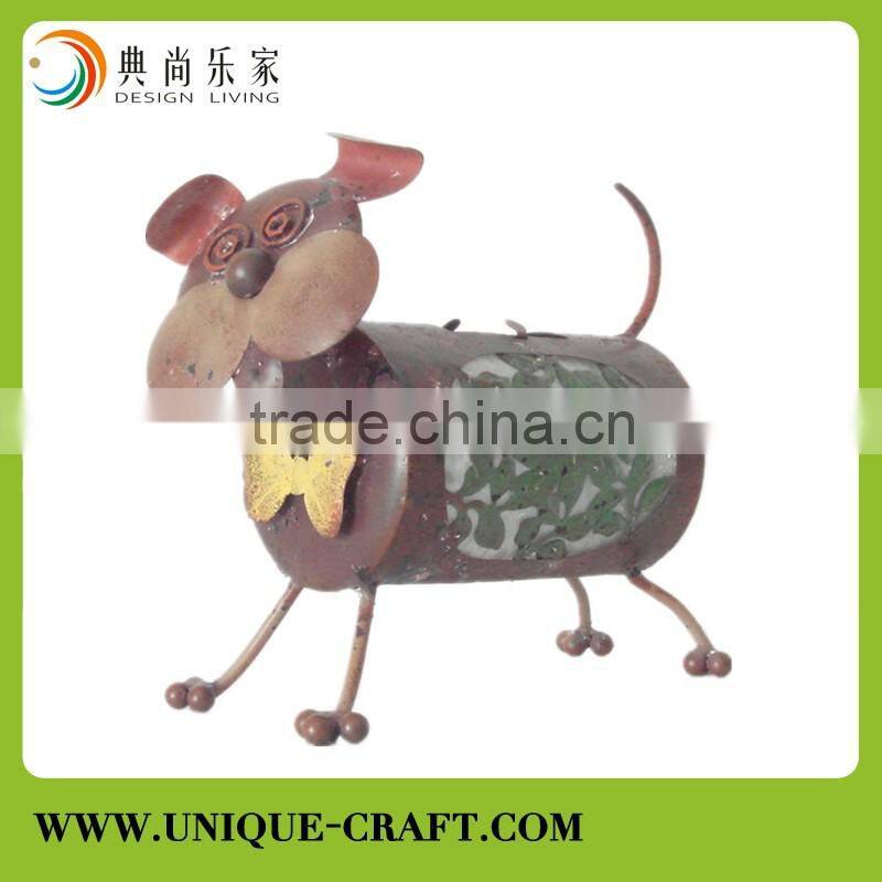 Metal bird figure antique color home decorations