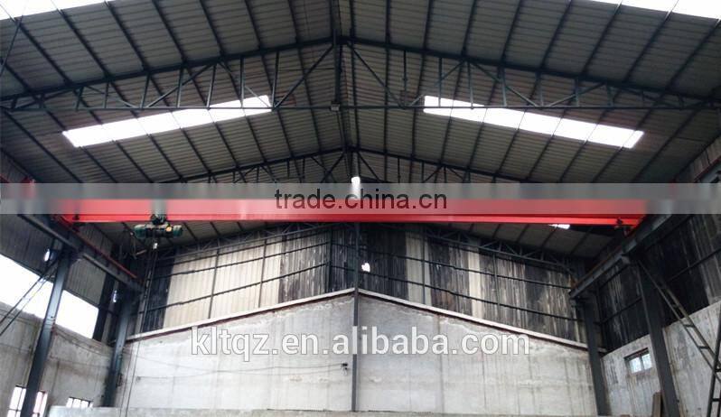 electric 10 ton overhead single girder crane