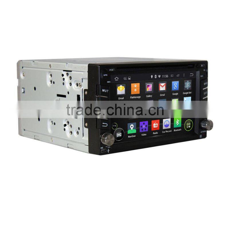 6.2 inch 16 GB quad core Android 5.1.1 car dvd player for universal