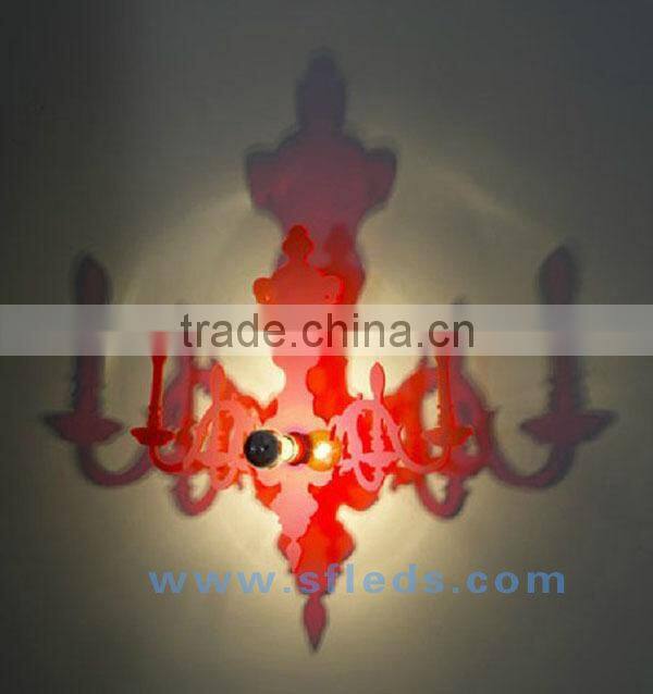 Shadowless oral 3W 5W brightness control smd warm white glass body E27/E26/B22 LED Bulb light