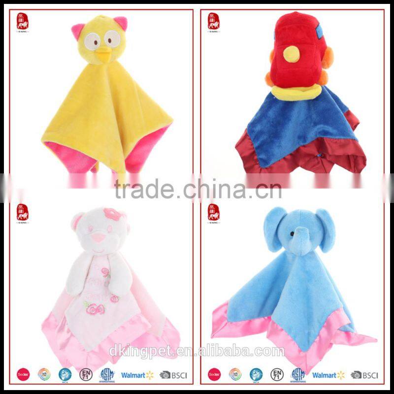 Elephant style fluffy touch Super soft baby comforter SEDEX 4