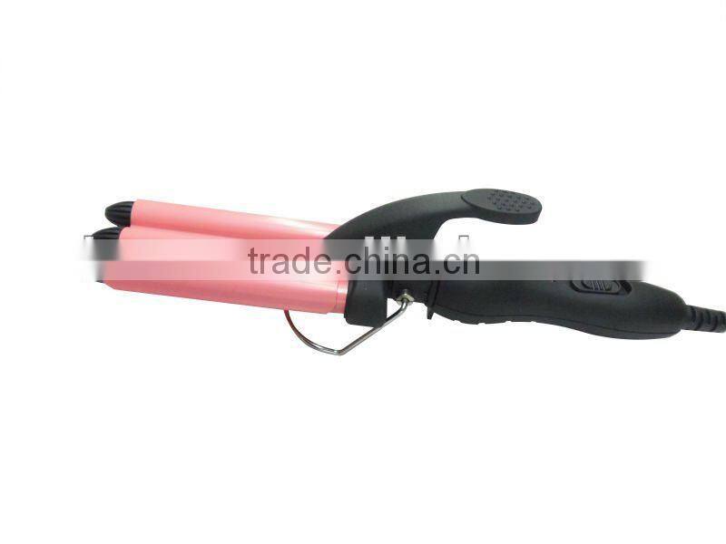 Triple Barrel Ceramic Digital Curling Iron
