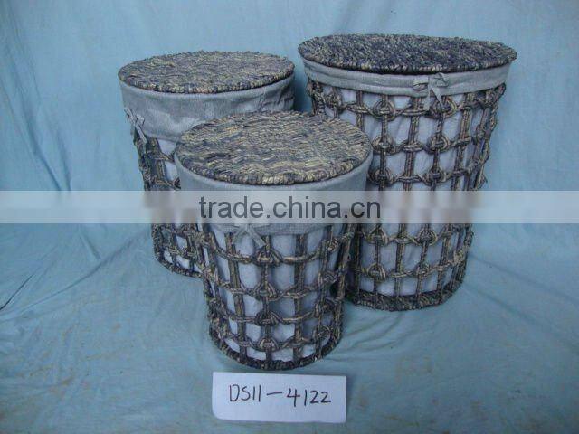 corn rope laundry basket