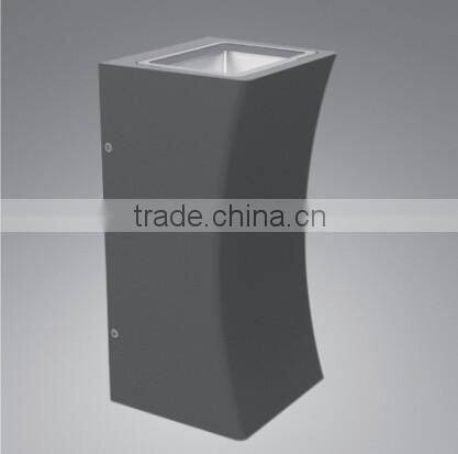W-003026 2*6W cob led modern concise designed wall lamp,outdoor up and down home/hotel wall lamps