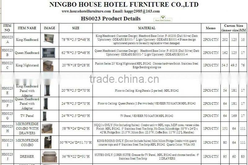 square table and dinning table for suites hotel furniture