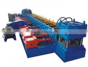 18.5kw power automatic 500 highway guardrail metal sheet roll forming machine