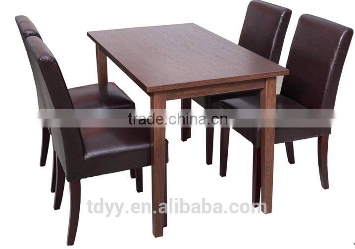 TDSM-28-2 QVB HANGZHOU JIANDE TONGDA BIRCH WOOD NATURE COLOR PU LEATHER DININGROOM RESTAURANT DINING CHAIR