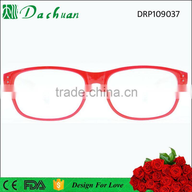 Simple design fashion outdoor reading glasses with demo lens