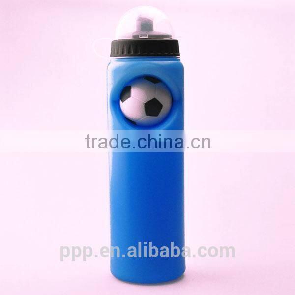 Football plastic water bottle/ tritan water bottle with novel design