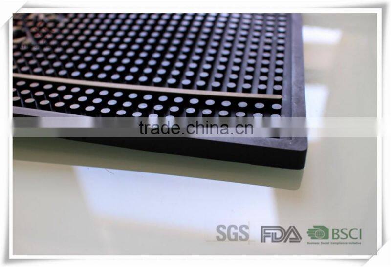 Custom rubber bar mat,pvc bar mat,rubber bar mat