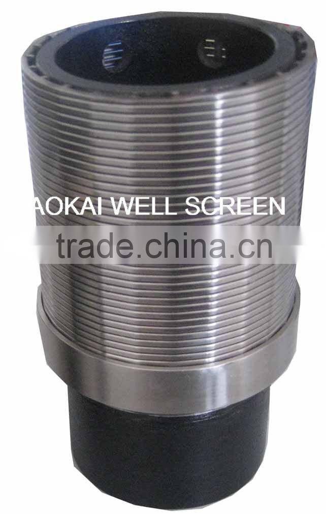 Factory!wedge wire Johnson API pipe based filter screens