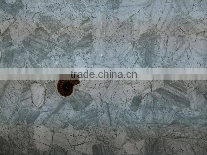 Chian Luxury Renovation White Lighted Onyx Bar Top