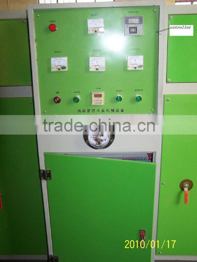 HSHM2500-D Vacuum membrane press machine for gloss PVC door
