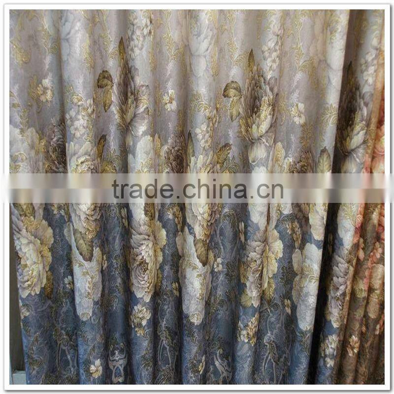 Classic Designs 2013 Yarn Dye 100% Polyester Jacquard Curtain Fabric