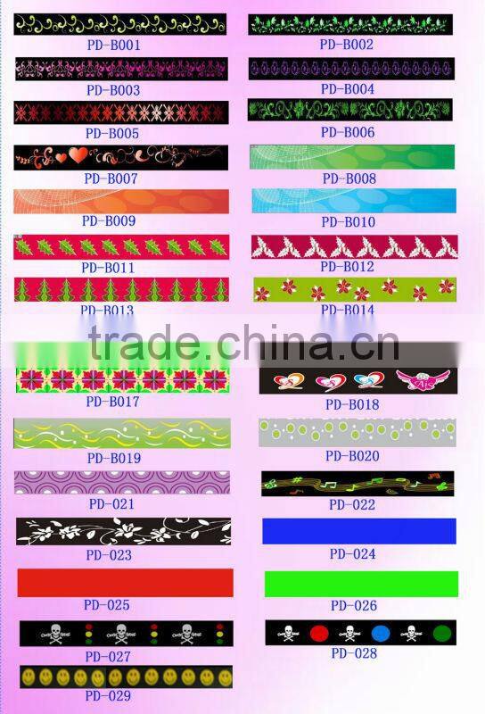 2013 new pack for non-sound active el belt / music el belt /el leather available