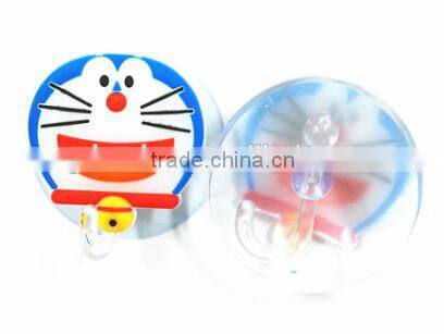 Silicone plastic bathroom wall hook hanger adhesive suction cup