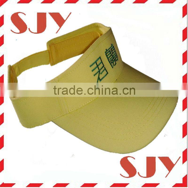 HOT SALE Custom Design Embroidery visor cap