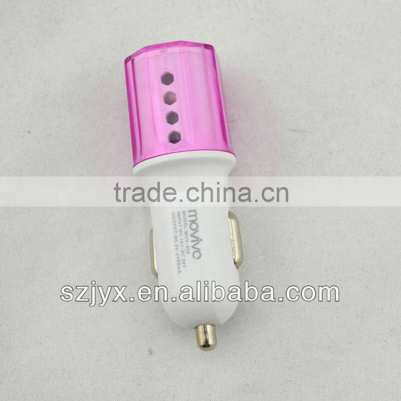 new style USB car charger 1000mah mini USB car charger