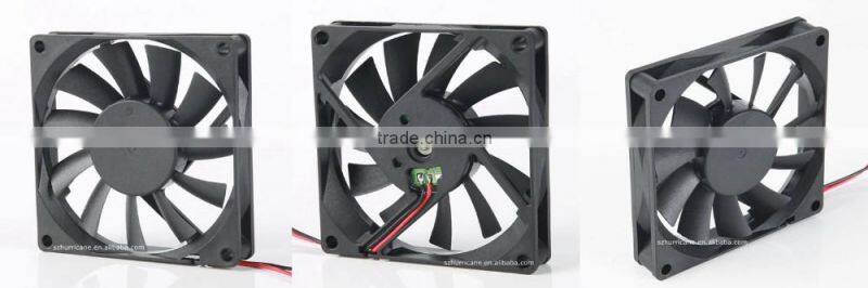 80mm dc8015 12v dc electric fan