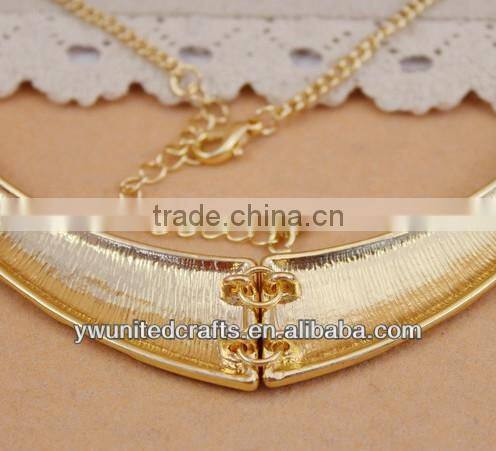 2014 fashion lead and nickel free epoxy vintage necklace