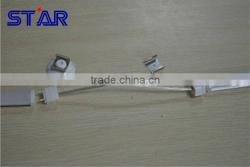 RGB SMD5050 72led/meter Aluminium 12v LED Rigid Bar Light with CLEAR cover