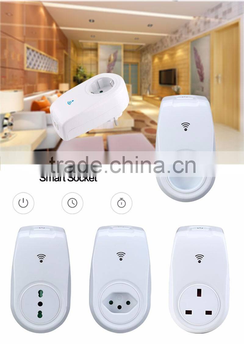 0930001 Wi-Fi Smart computer controlled power socket Outlet Plug Turn ON/OFF Electronics from Anywhere