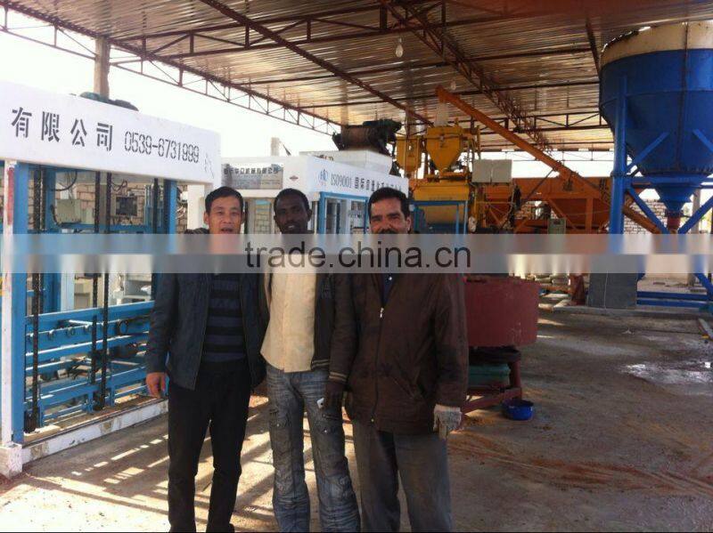 QT10-15 concrete block making machinery