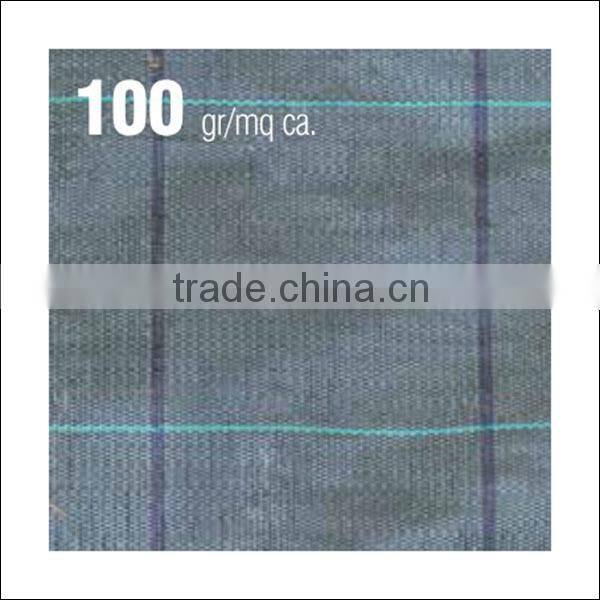 Garden ground cover net for weed prevention