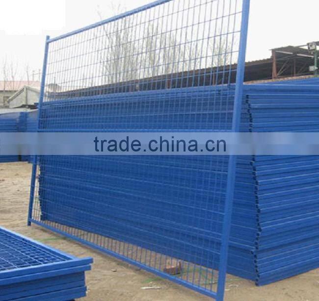 Manufacturers recommend products temporary mobile guard rail / fence net