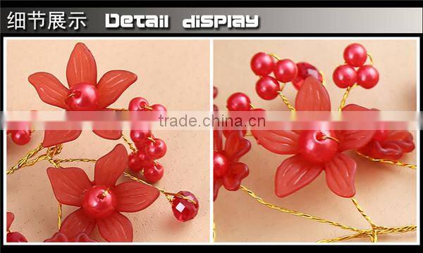 MYLOVE china bridal hair accessory Flower Crystal Hair Pin Hair Clips MLF126