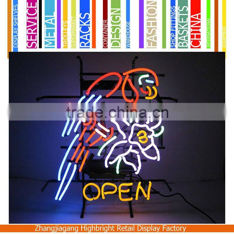 shield shinny neon lamp