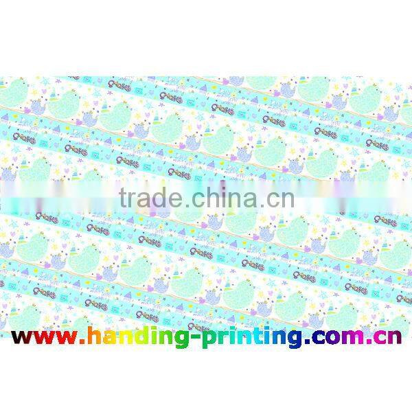 Cheap custom gift wrapping paper printing factory