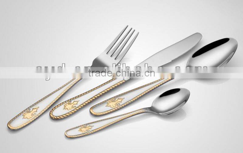 Well-selected stainless steel dinner set
