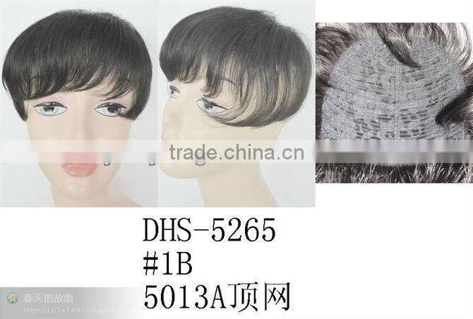 wholesale 100% human indian best toupee for men