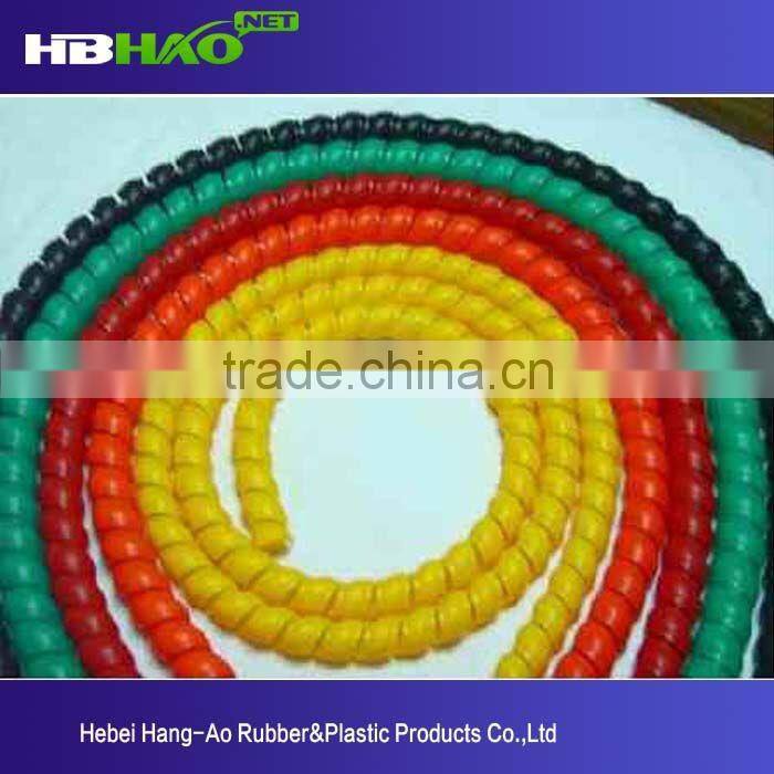 Dongguan supply PE Spiral Wrap PE spiral cable wrap