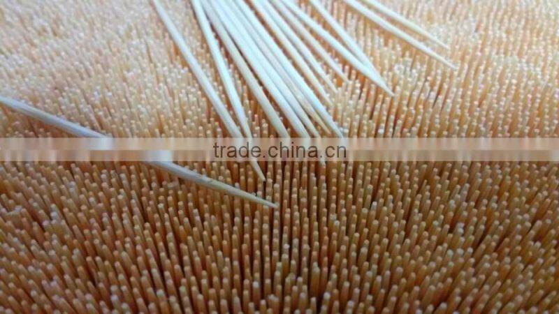 HOT SALE bamboo toothpick with plastic wrapper