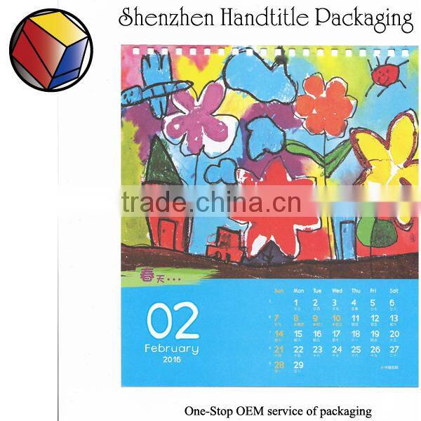 china cheap calendar printing factory