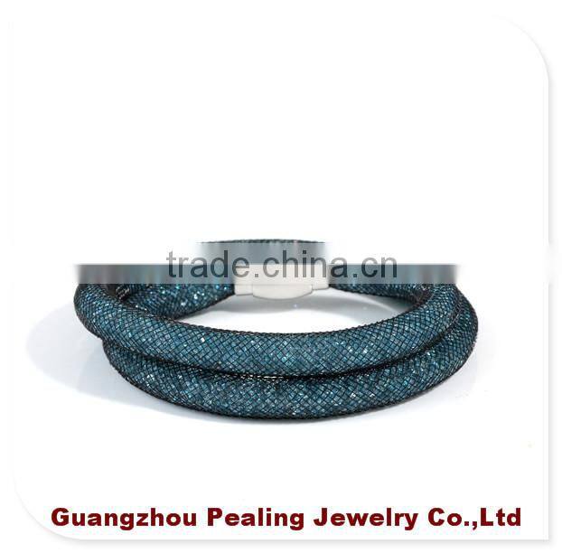 (PLL12017)Alibaba France Best Selling Product Crystal Bracelet With DIY Color For 2015