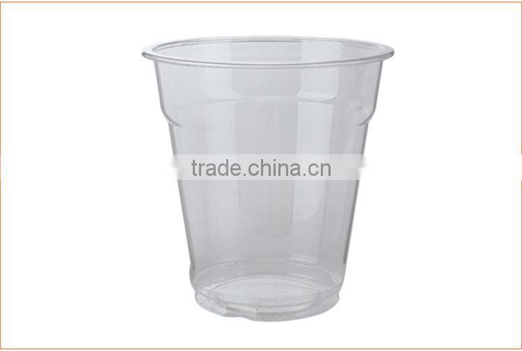 disposable PET plastic cups for smoothie drink