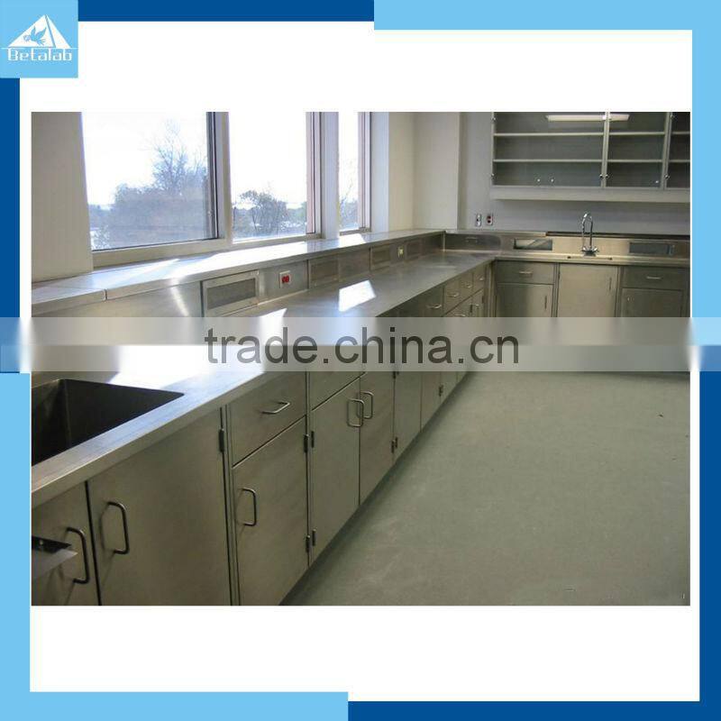 East to clean mechanics stainless steel workbench/stainless steel sink